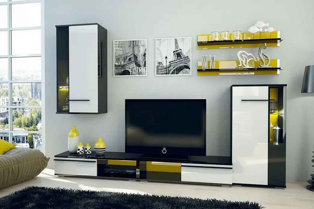 Stílusos nappali TV fal ötletek