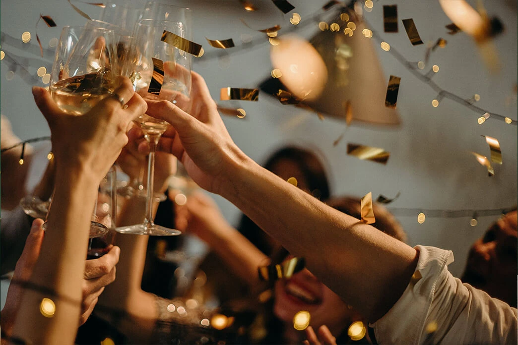 Szilveszteri party dekoráció ötletek házilag