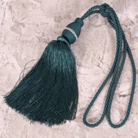 Kép 1/3 - anita-egy-bojtos-fuggonyelkoto-turkiz-75-cm