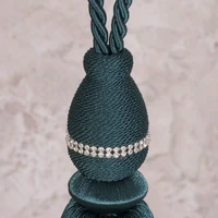 Kép 2/3 - anita-egy-bojtos-fuggonyelkoto-turkiz-75-cm-kozeli