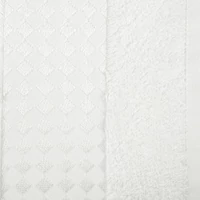 Kép 2/4 - bambo02-jacquard-torolkozo-pamut-bambusz-frottir-50-x-90-krem-kozeli