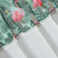 botanic-flamingo-mintas-vitrazs-fuggony-feher-zöld-rozsaszin-30-x-150-cm-hullam