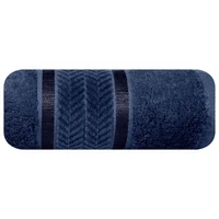 Kép 4/5 - miro-velur-torolkozo-pamut-frottir-sotet-kek-50-x-90-cm-feltekert