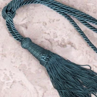 Kép 2/2 - 4036-egy-bojtos-fuggonyelkoto-sotet-turkiz-58-cm-kozeli