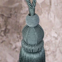 Kép 2/3 - jowita-egy-bojtos-fuggonyelkoto-turkiz-70-cm-kozeli