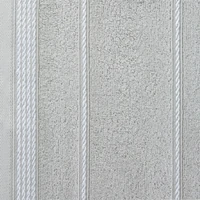 Kép 2/2 - Mira csíkos törölköző Ezüst 50x90 cm