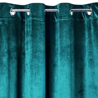 Kép 5/5 - taylor-barsony-sotetito-fuggony-turkiz-140-x-250-cm-ringlis-fuzolyukas