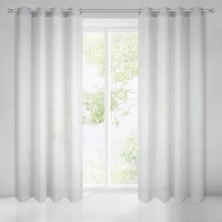 Kép 1/6 - Lexy géz fényáteresztő függöny Fényes Ezüst 140x250 cm - HS360597