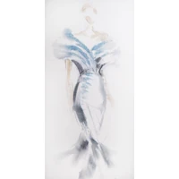 Kép 1/3 - fashion-noi-alakos-kep-feher-kek-60-x-120-cm-hs362911