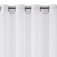 Kép 4/5 - sakali-egyszinu-fenyatereszto-fuggony-feher-350-x-250-cm-moher-szallal-ringlis-fuzolyukas