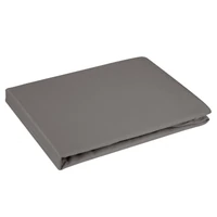 Kép 1/4 - dina-mako-szaten-gumis-lepedo-szurke-100-x-200-cm-25-cm-hajtogatott