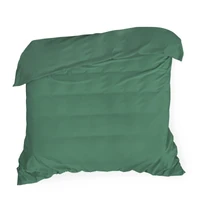Kép 3/4 - novac-egyszinu-agynemuhuzat-sotetzold-220-x-200-cm-felulnezet