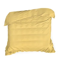 Kép 3/4 - novac-egyszinu-agynemuhuzat-mustarsarga-180-x-200-cm-felulnezet