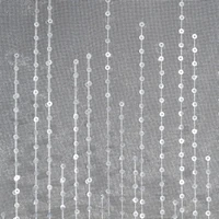 Kép 2/6 - solei-dekor fuggony-flitterekkel-feher-140-x-250-cm-anyag
