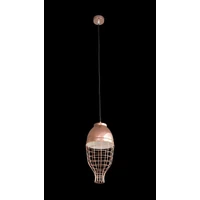Kép 2/4 - lucy-modern-rez-szinu-lampa-20-x-20-x-21-cm