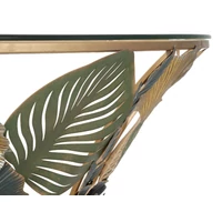 Kép 4/7 - Amaz fali konzol asztal egzotikus levelekkel 120x40.5x37.2 cm 3