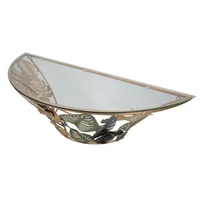 Kép 5/7 - Amaz fali konzol asztal egzotikus levelekkel 120x40.5x37.2 cm 4