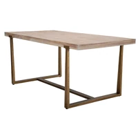 Kép 4/8 - Ankara étkezőasztal barna 180x90x78 cm 2