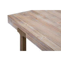 Kép 8/8 - Ankara étkezőasztal barna 180x90x78 cm 5