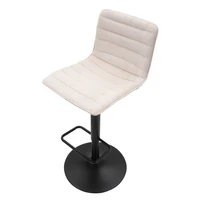 Kép 8/10 - Bárszék állítható magasságú 2db-os szett fehér 43x49.5x85.5-107 (seat 61-82.5) cm 3