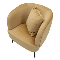 Kép 4/11 - Browy fotel párnával barna/fekete 73x66x78 cm 3