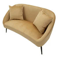 Kép 4/11 - Browy kanapé 2db párnával barna/fekete 137x69x79 cm 3