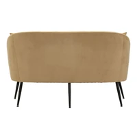 Kép 8/11 - Browy kanapé 2db párnával barna/fekete 137x69x79 cm 7
