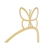 Kép 5/7 - Butterfly éjjeli polc 2db-os szett arany 41,5x18x21 cm 3