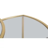 Kép 6/8 - Dohányzóasztal szett 3db-os arany ø 60x50-50x45-40x40 cm