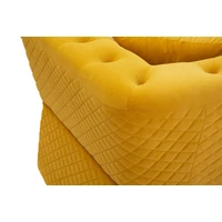 Kép 7/11 - Emy kanapé 2 párnával mustársárga/arany 162x83x76 cm 9