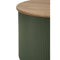 Kép 2/10 - Frankfurti dohányzóasztal 2db-os szett zöld 87X53X32-50X35X28 cm 6