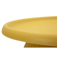 Kép 4/7 - Geax dohányzoasztal mustársárga -a- Ø 70X35 cm 2