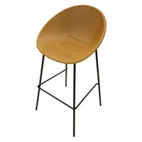 Kép 5/10 - Ibiza bárszék 2db-os szett mustársárga 50X50X98 cm 3