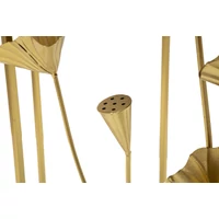Kép 9/9 - Konzolasztal lotus virággal arany 120x40x80 cm 5