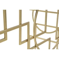 Kép 3/11 - Marie konzolasztal tükör lappal arany 120x41x81 cm 7