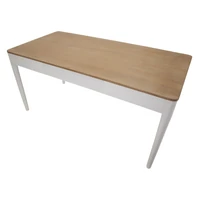 Kép 7/9 - Matera étkezőasztal bohó stílusban fehér/barna 180x90x80 cm 3