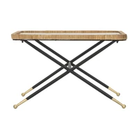 Kép 4/10 - Saint barth dohányzóasztal rattan 70x50x45 cm 1