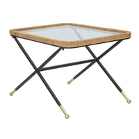 Kép 7/10 - Saint barth dohányzóasztal rattan 70x50x45 cm 2