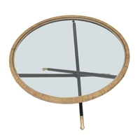 Kép 2/11 - Saint barth kerek dohányzóasztal rattan ø 80x46,5 cm