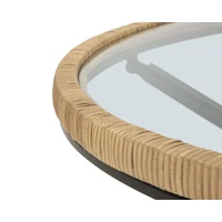 Kép 6/11 - Saint barth kerek dohányzóasztal rattan ø 80x46,5 cm