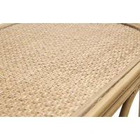 Kép 5/11 - Samui fém konzolasztal bambusz hatású barna 110x32x77 cm 6