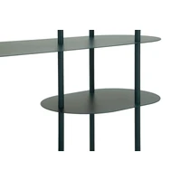 Kép 9/10 - Saturn könyvespolc kékeszöld 118X31X139 cm 4