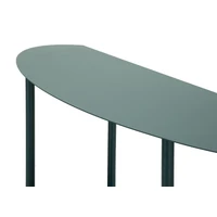 Kép 10/10 - Saturn konzolasztal kékeszöld 90X28XX81 cm 5