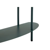 Kép 2/10 - Saturn konzolasztal kékeszöld 90X28XX81 cm 6