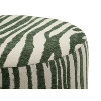 Kép 4/6 - Savana puff zebra csíkos zöld Ø 40X40 cm 3