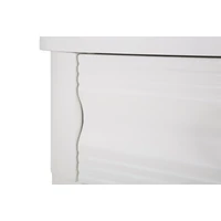 Kép 8/8 - Shine konzolasztal fenyőfából fehér 110x40x82 cm 5