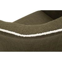 Kép 9/11 - Siena fotel forog tartós szövetből zöld 83,5x66x80 (ülőmagasság 42 ) cm 5