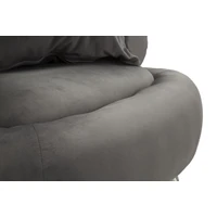 Kép 3/11 - Soffy plus fotel párnával szürke/ezüst 78x68x85 cm 6