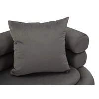 Kép 10/11 - Soffy plus kanapé 2db párnával szürke/ezüst 133x68x69 cm 4