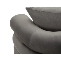 Kép 5/11 - Soffy plus kanapé 2db párnával szürke/ezüst 133x68x69 cm 8